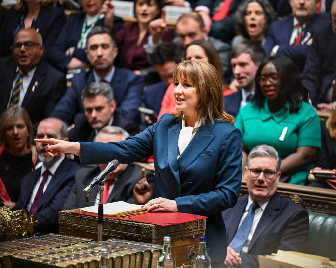 Chancellor Rachel Reeves gives her 2025 Budget in the House of Commons